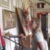 Bubla Éva painter a Művészföldén 2012